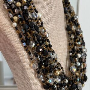 Joan Rivers Classics Multistrand beaded  Necklace